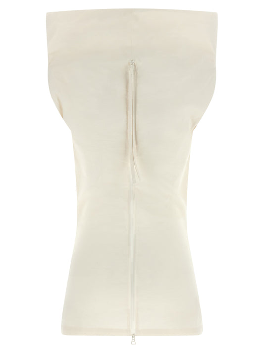 White Paper Blouse