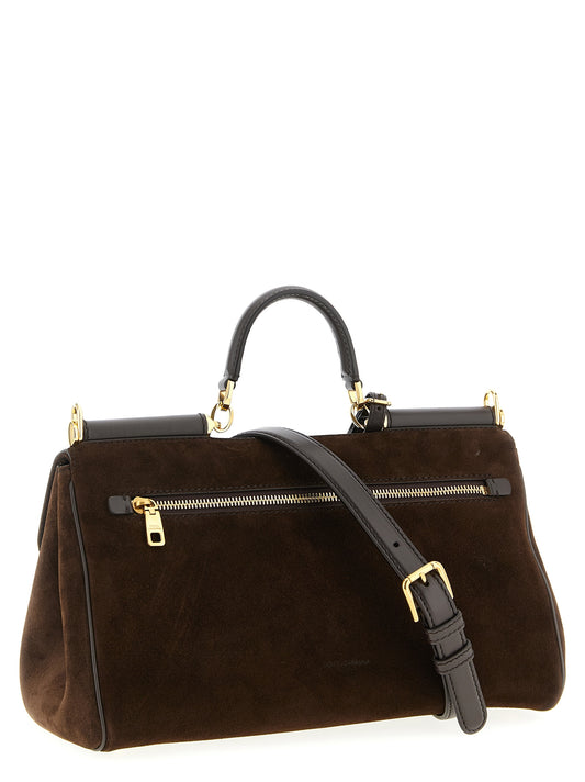 Brown Calfskin Handbag