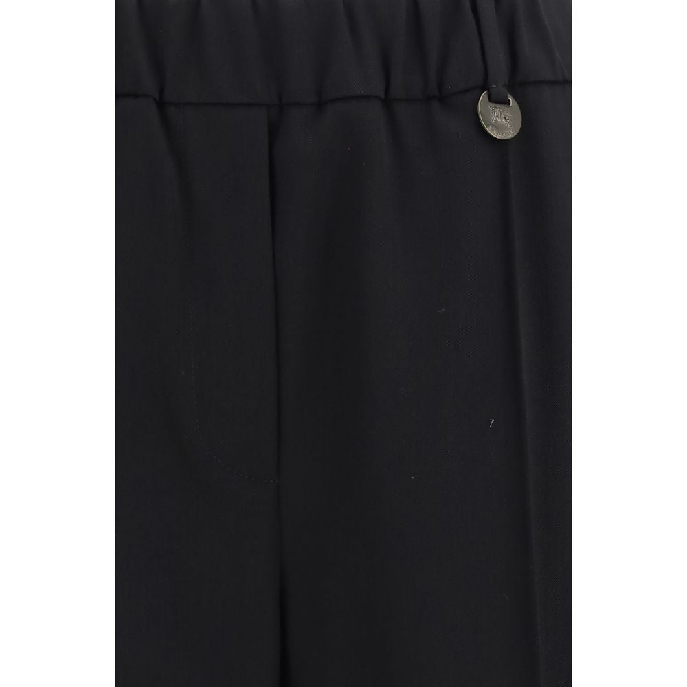 Black Wool Oves Aries Joggers (Workout Pants)