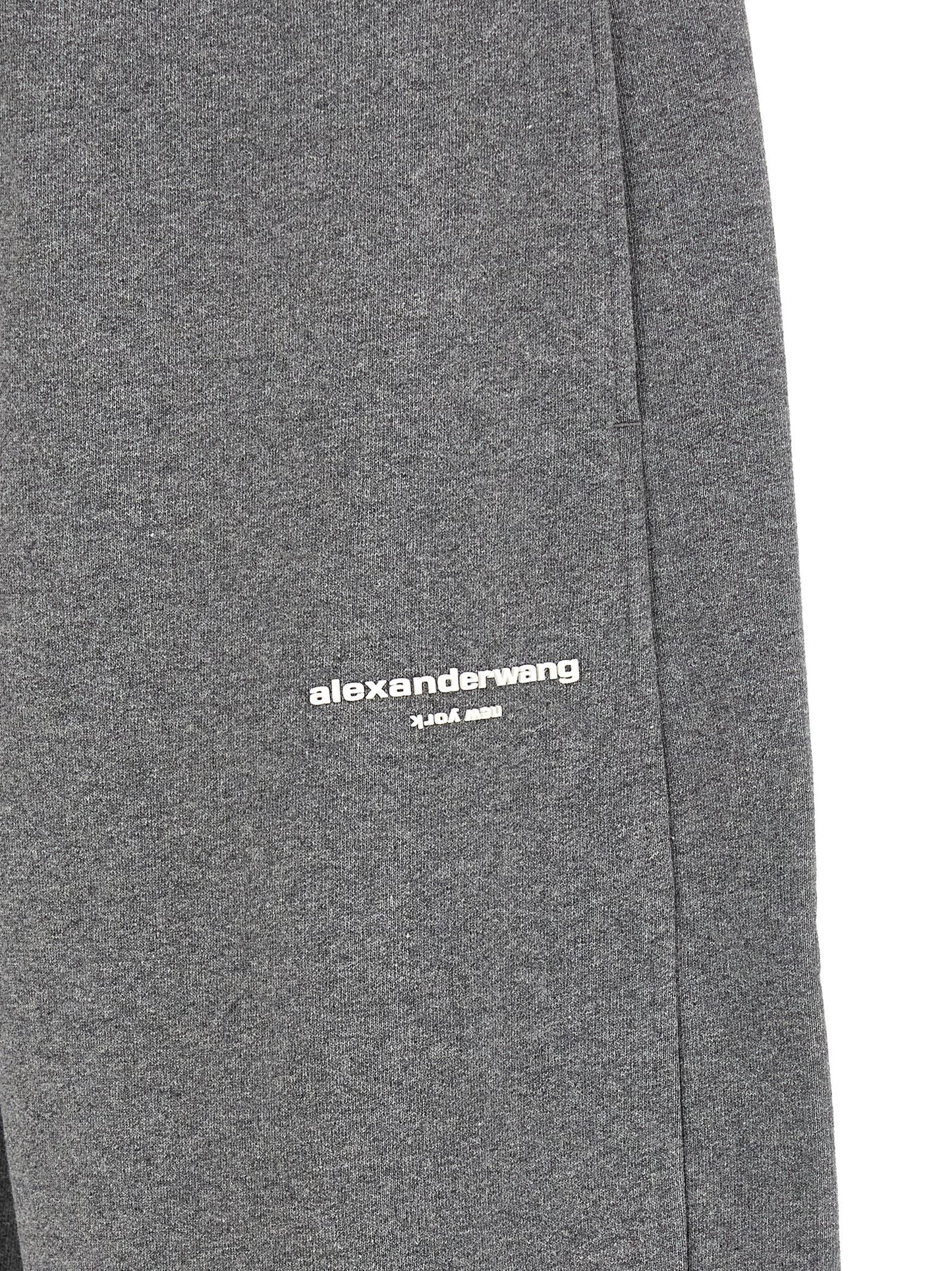 Gray Cotton Joggers (Workout Pants)