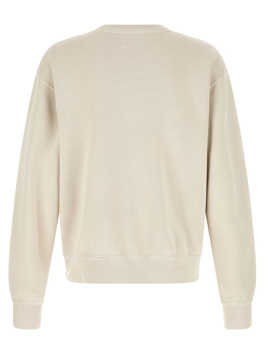 White Cotton Sweatshirt