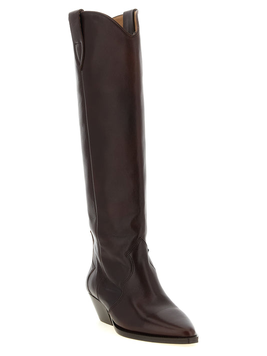 Bordeaux Cowhide Chelsea Boots