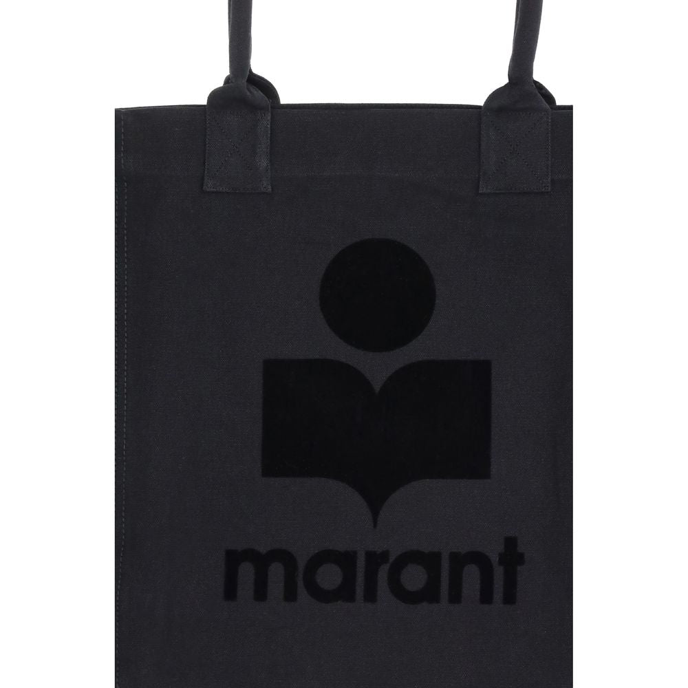 Black Cotton Shoulder Bag