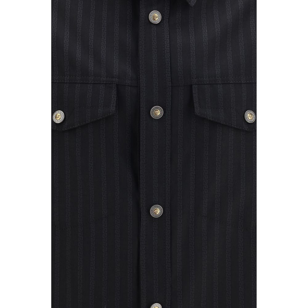 Black Wool Oves Aries Shirt