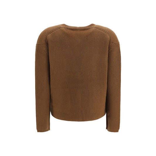 Brown Wool Oves Aries Cardigan