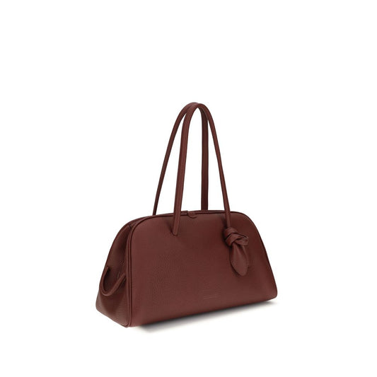 Bordeaux Calf Leather Bos Taurus Shoulder Bag