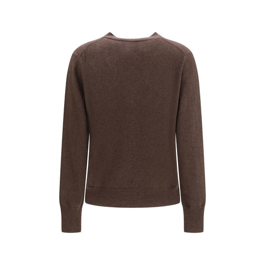 Brown Cotton Cardigan