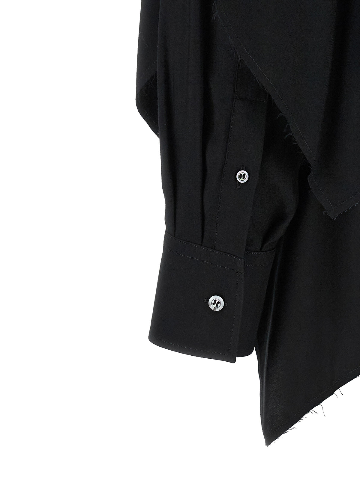 Black Viscose Blouse