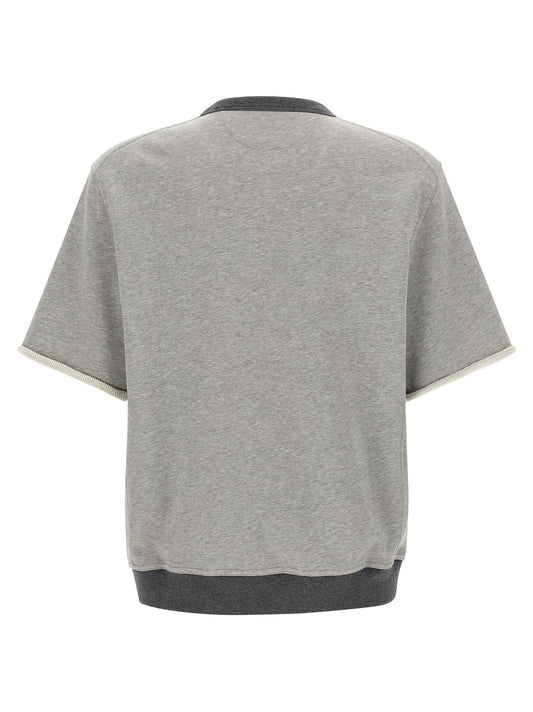Gray Cotton Sweatshirt