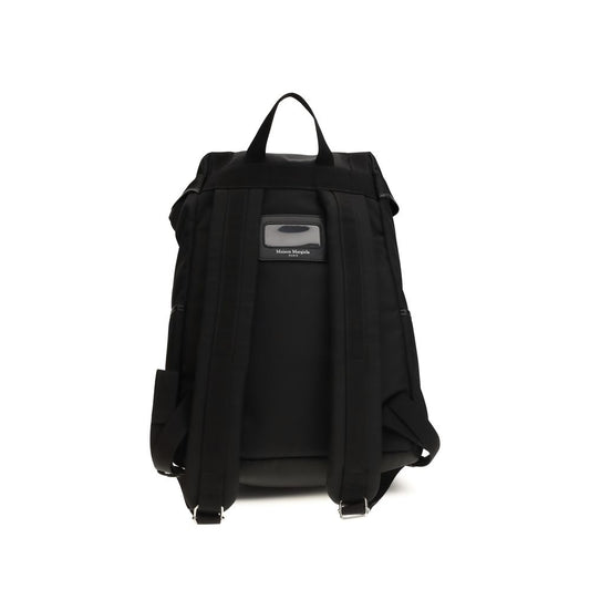Black Nylon Backpack