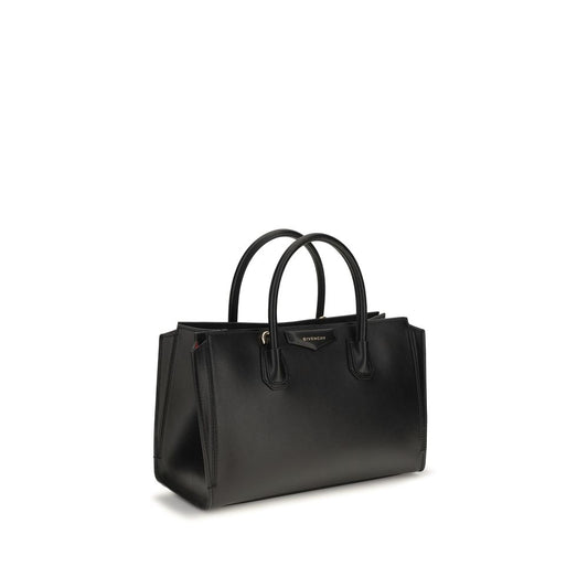 Black Calf Leather Bos Taurus Handbag