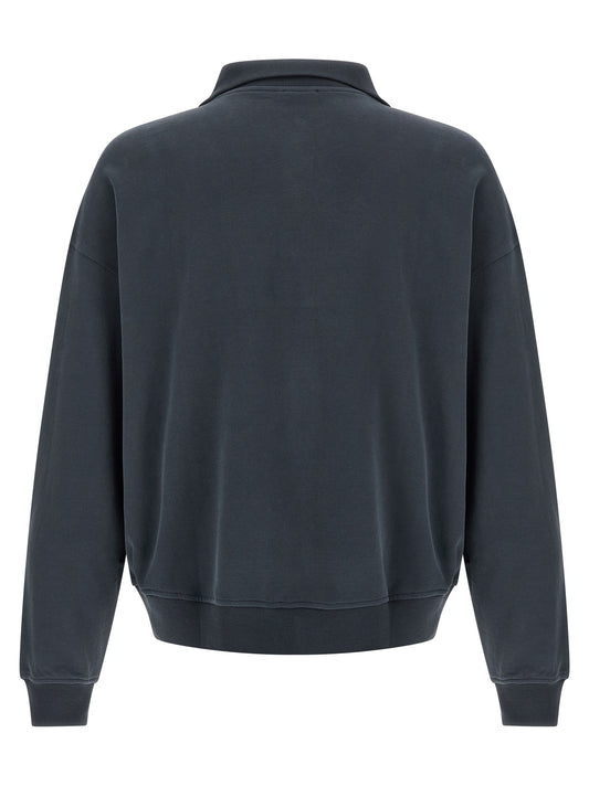 Blue Cotton Sweatshirt