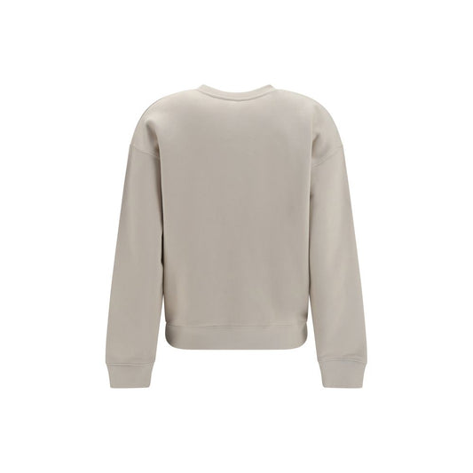 Beige Cotton Sweatshirt