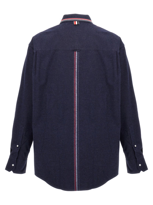 Blue Cotton Blouse