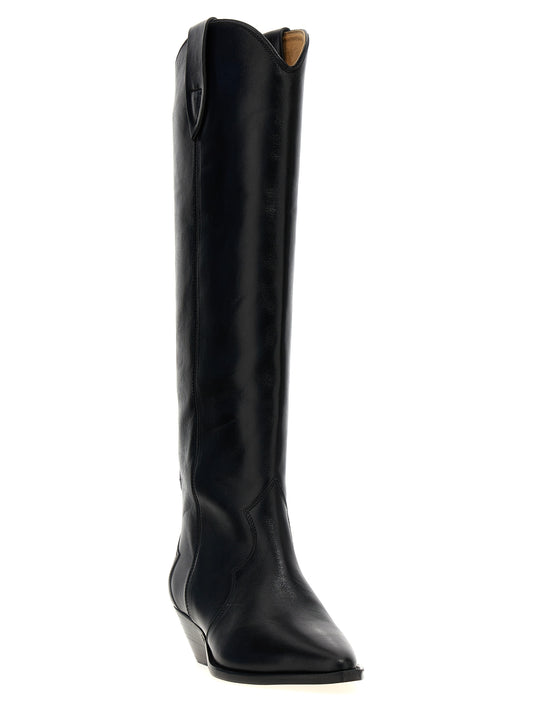 Black Calfskin Chelsea Boots