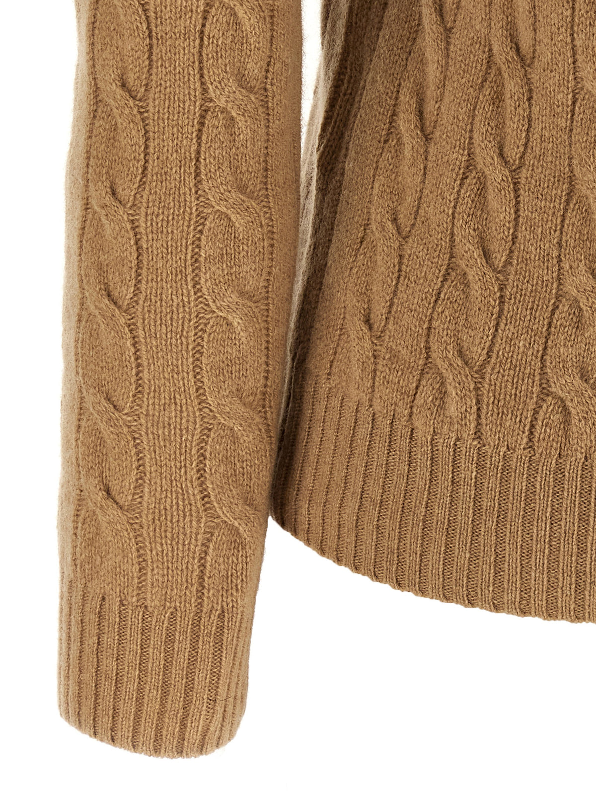 Beige Wool Cardigan