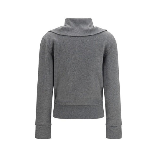 Gray Cotton Sweatshirt