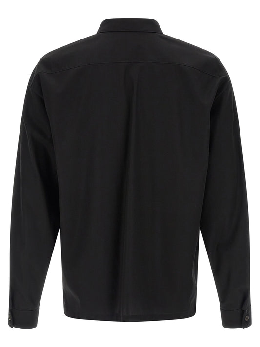 Black Cotton Blouse
