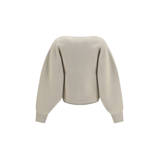 Beige Wool Oves Aries Cardigan