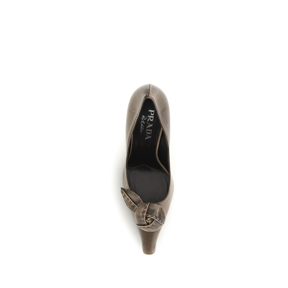 Brown Calf Leather Bos Taurus High Heel Pumps