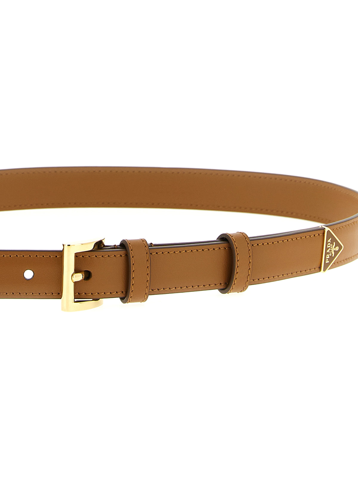 Brown Calfskin Regular Belt