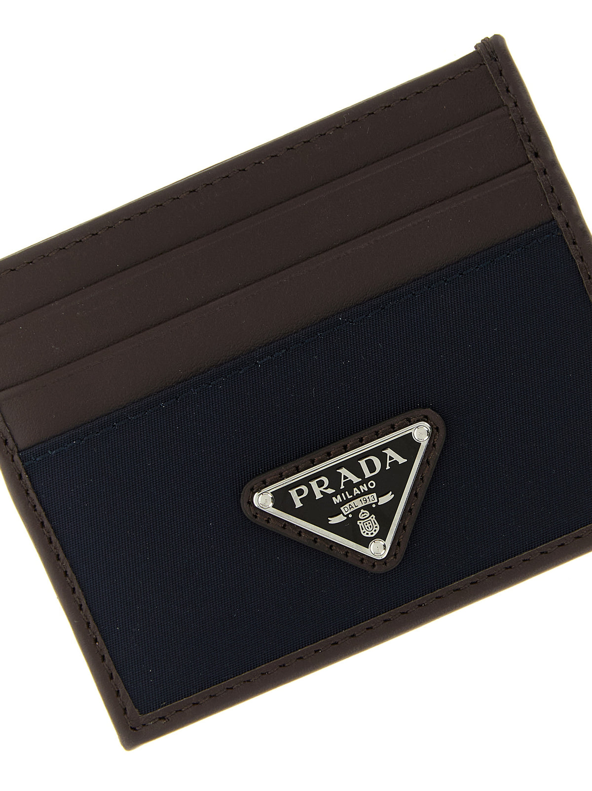 Blue Recycled Polyamide Cardholder