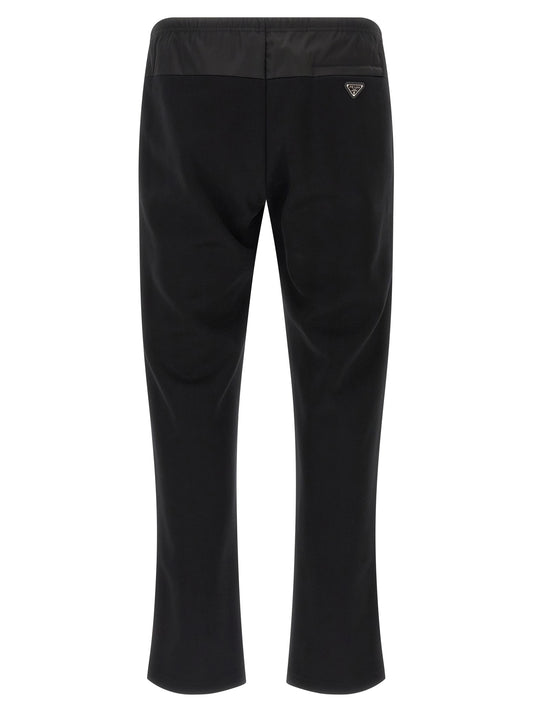Black Cotton Joggers (Workout Pants)