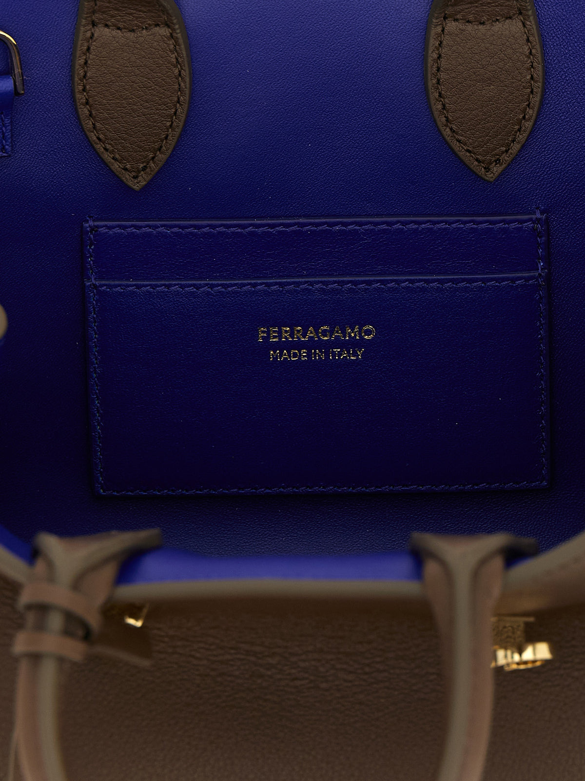 Brown Calfskin Handbag