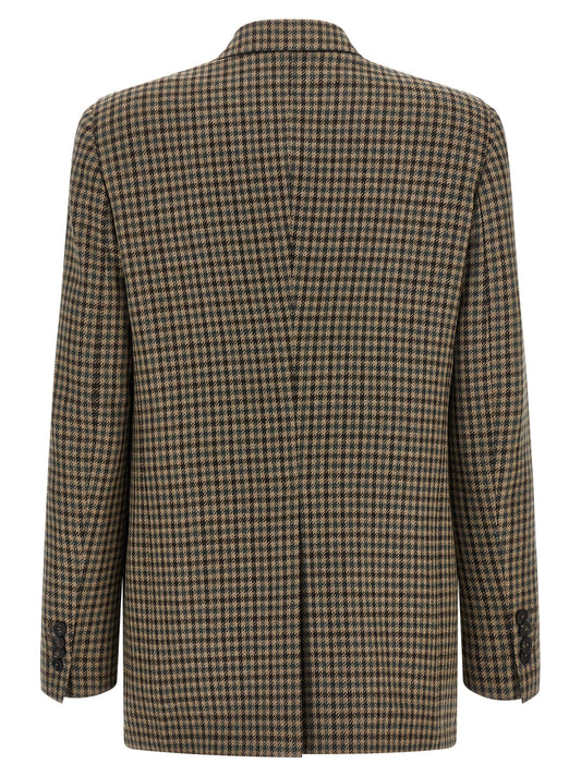 Brown Virgin Wool Blazer