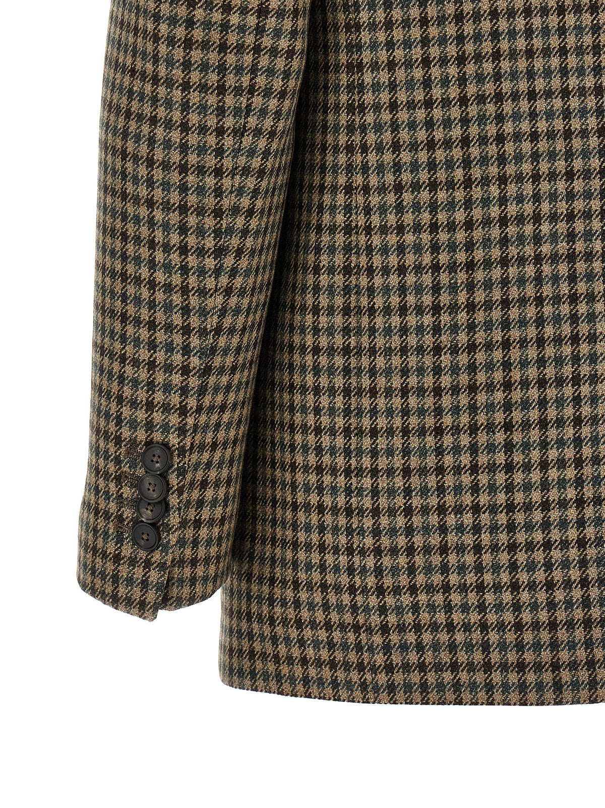 Brown Virgin Wool Blazer