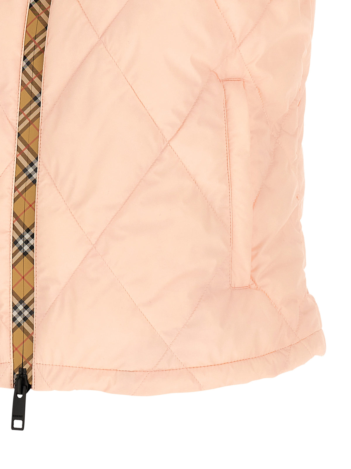 Multicolor Polyamide Sleeveless Jacket