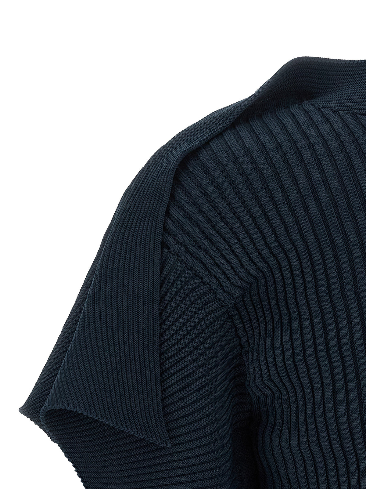 Blue Polyester Pattern Shirt