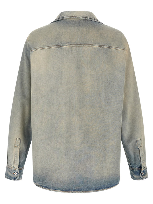 Blue Cotton Blouse