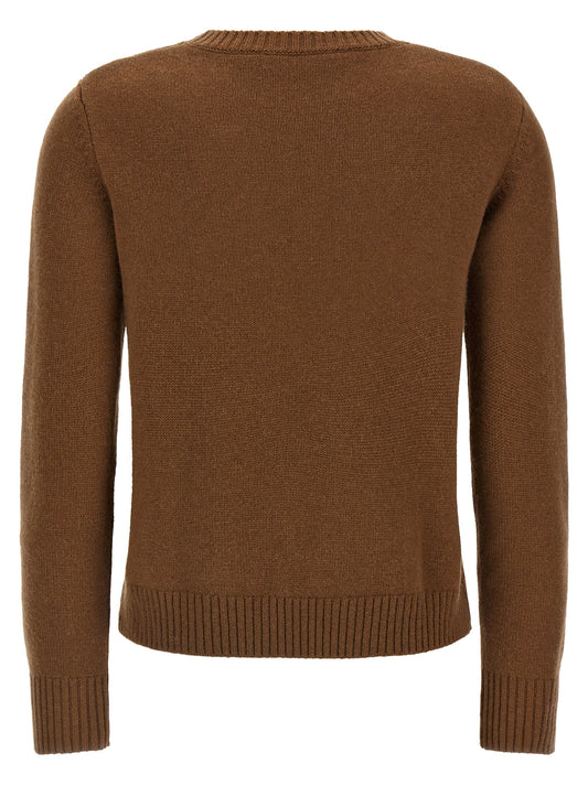 Brown Wool Cardigan