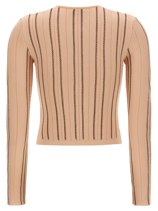 Multicolor Viscose Cardigan