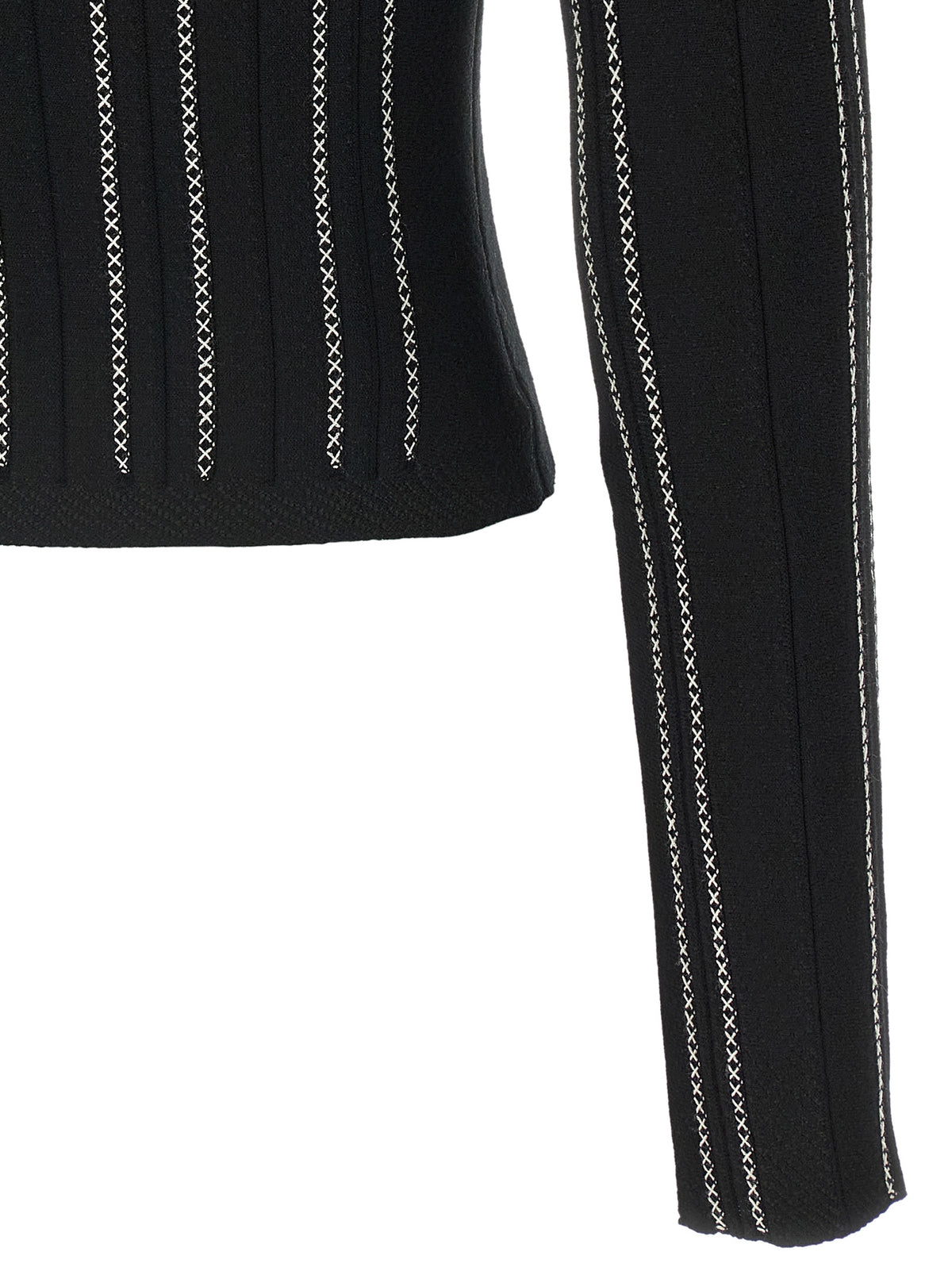 Black Viscose Cardigan