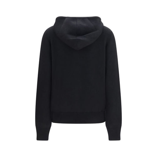 Black Cashmere Hoodie