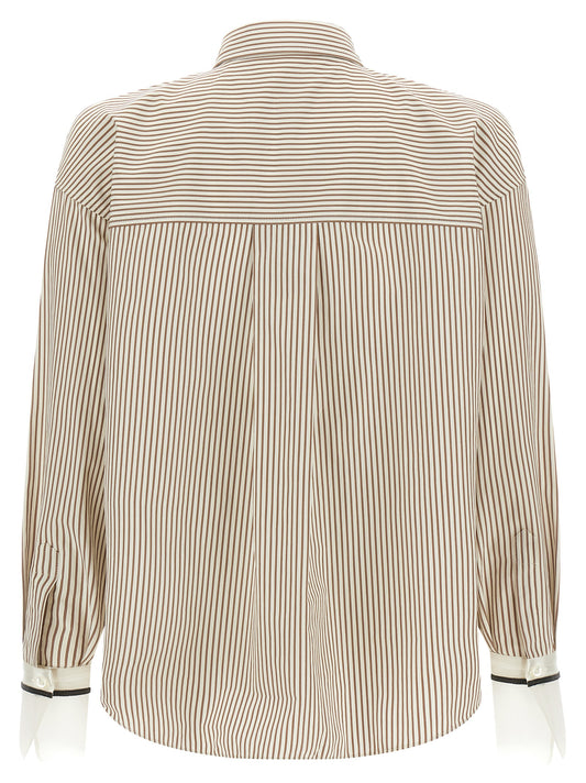 Beige Cotton Blouse