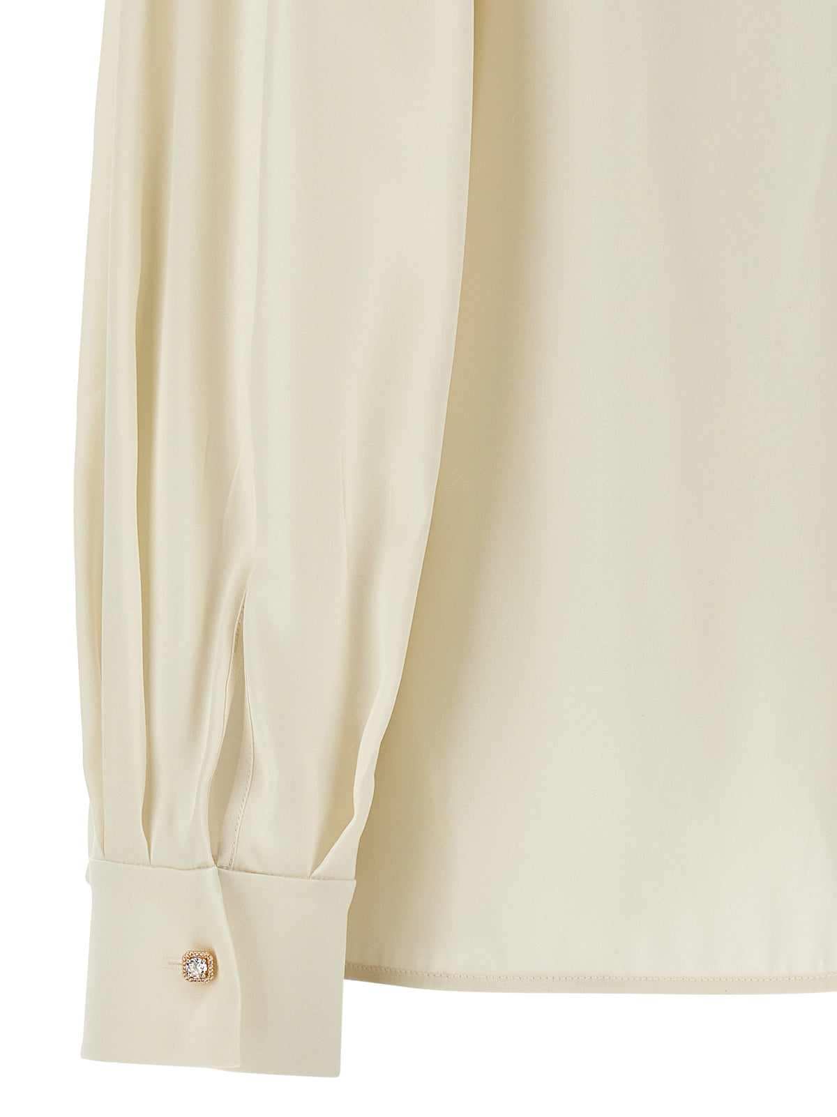 White Silk Blouse