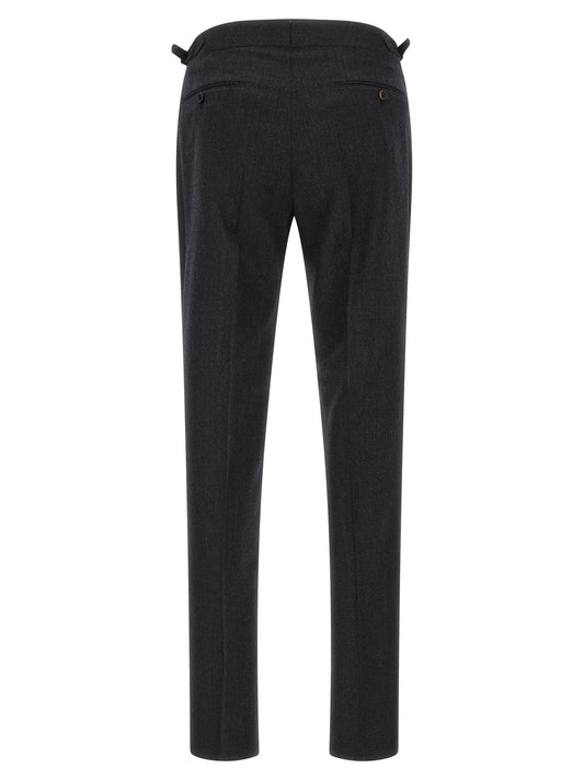 Gray Wool Dress Pants