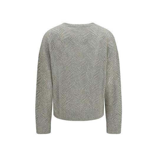 Gray Linen Sweatshirt