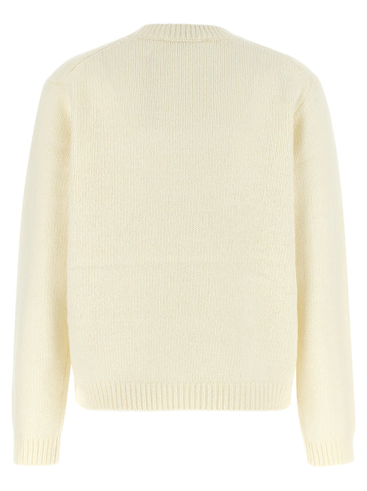 White Wool Cardigan