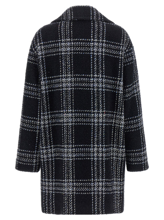 Blue Wool Coat