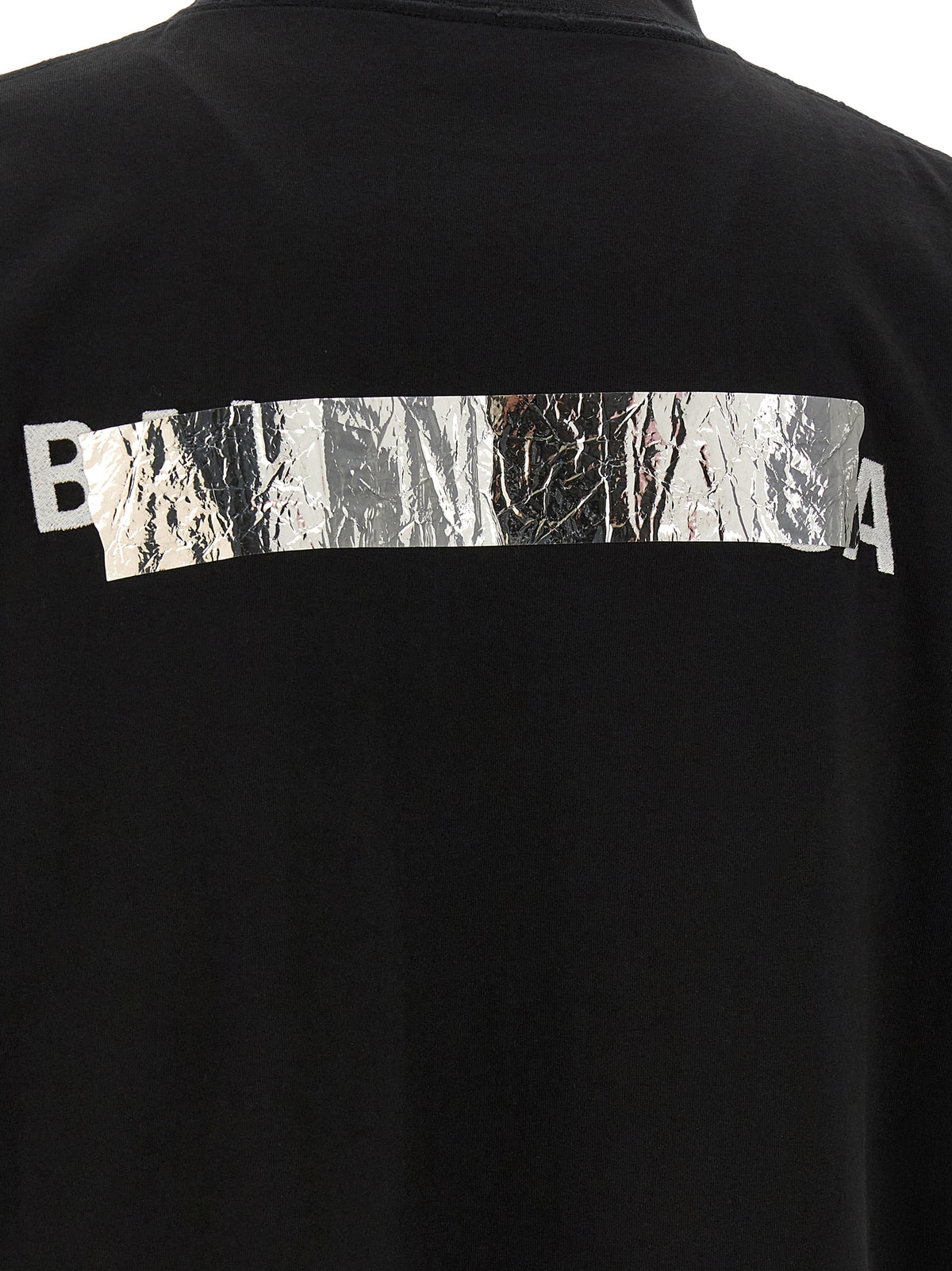 Black Cotton T-Shirt