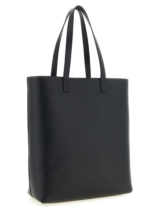 Black Calfskin Tote Bag