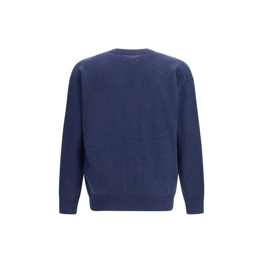 Blue Cashmere Cardigan