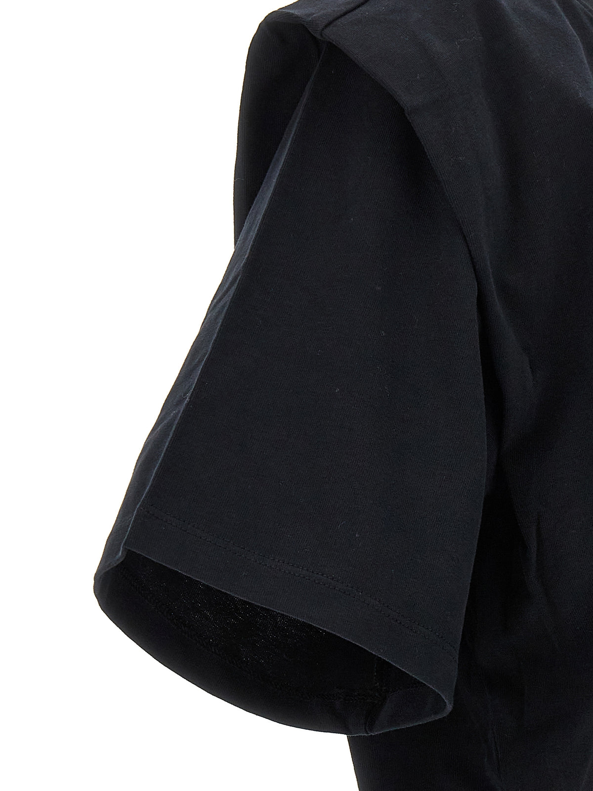 Black Cotton T-Shirt