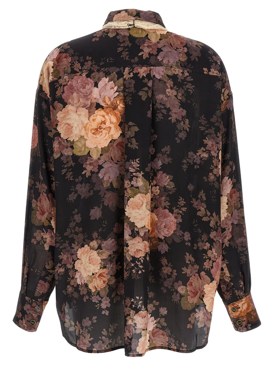 Multicolor Silk Blouse