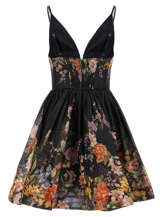 Black Linen Casual Dress