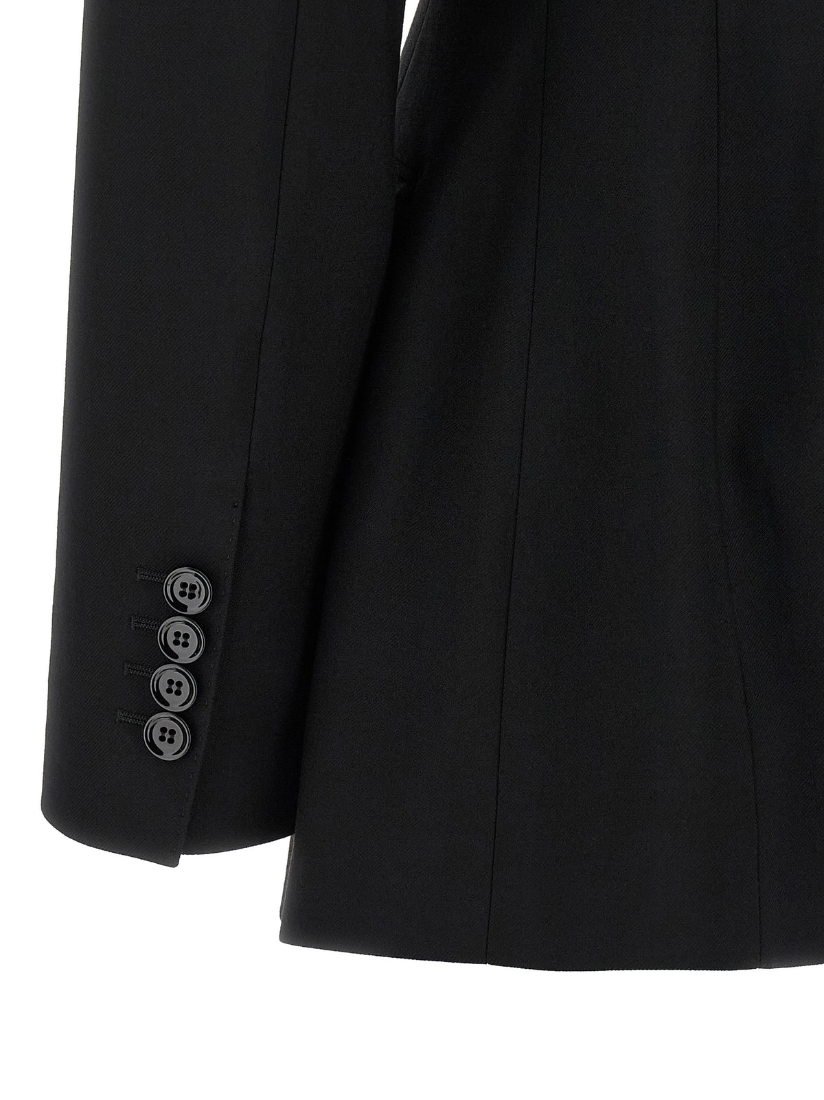 Black Virgin Wool Blazer
